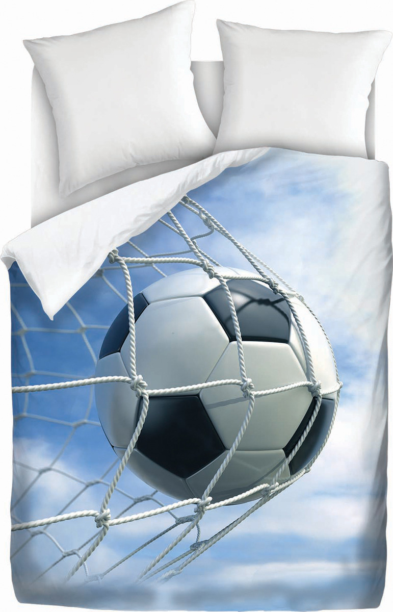 фото Комплект постельного белья 4You "Football. Goal", 501713, 2-спальный, наволочки 70x70