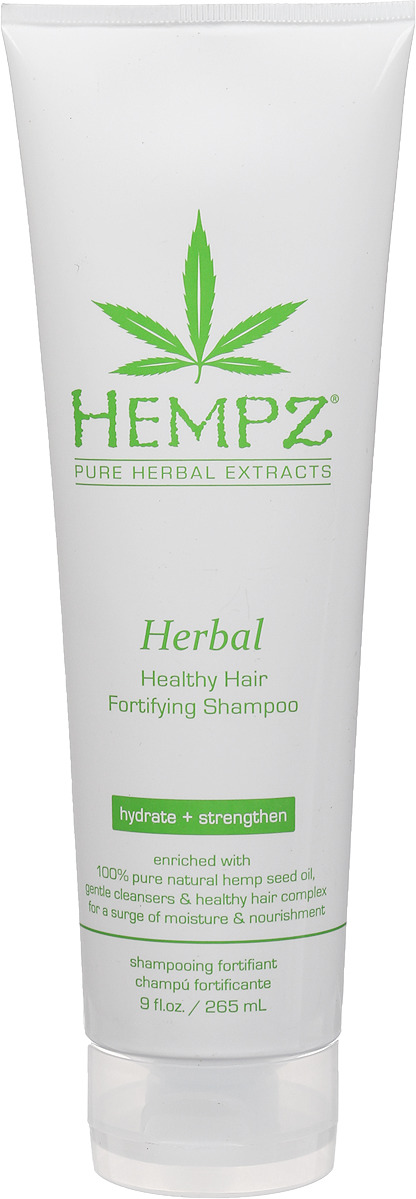 фото Шампунь для волос Hempz Herbal Здоровые волосы растительный, укрепляющий, 265 мл