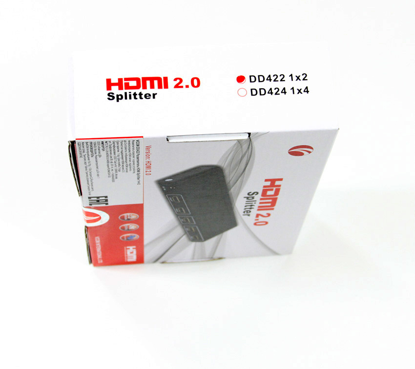 фото Разветвитель VCOM HDMI 1→2 2.0v