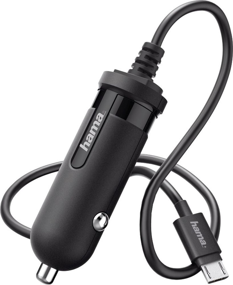 фото Автомобильное зарядное устройство Hama 178302, USB 2,4 A, черный