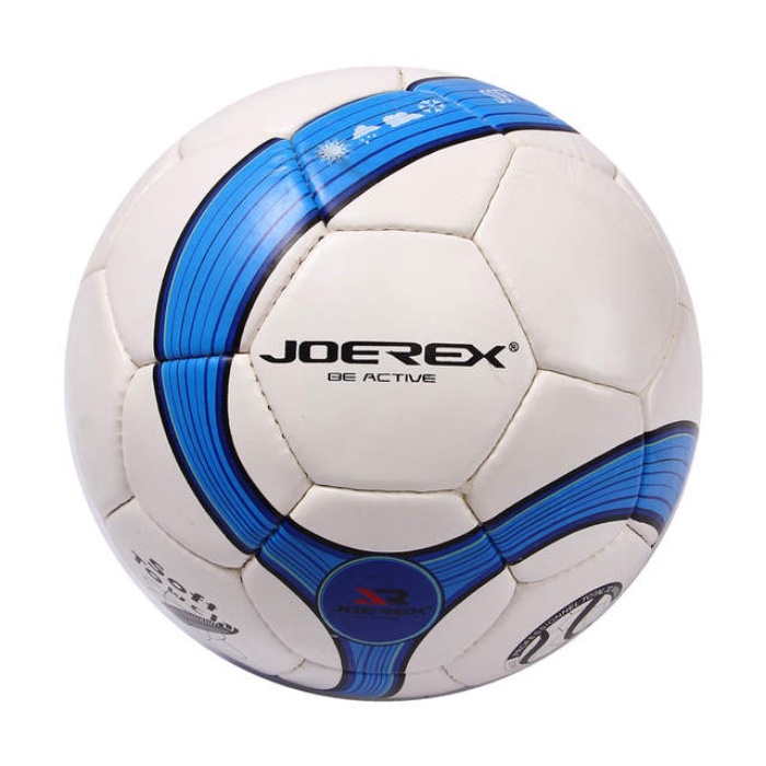 все цены на Мяч футбольный JOEREX JMS004-1, белый, синий онлайн