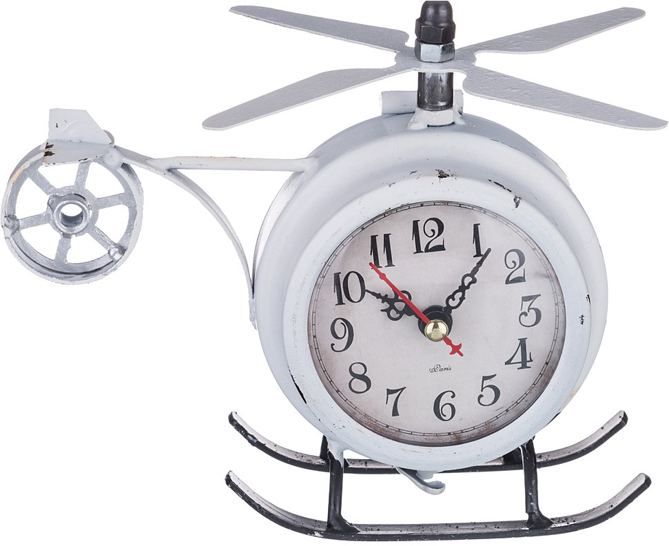 Настольные часы Lefard Вертолет, 799-122, 11,7 х 18 х 14,5 см