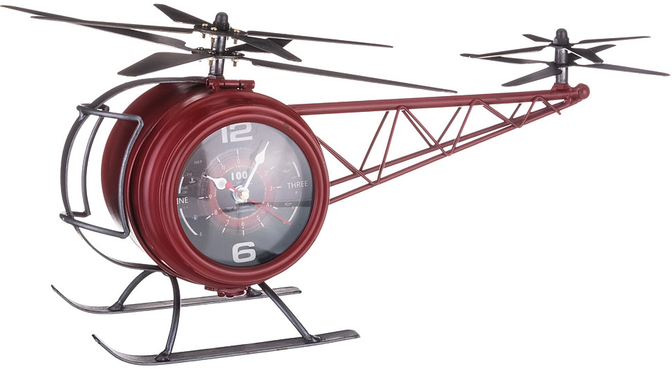 Настольные часы Lefard Вертолет, 799-123, 42 х 23 х 22 см