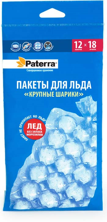 фото Пакет для приготовления льда "Paterra", 12 шт