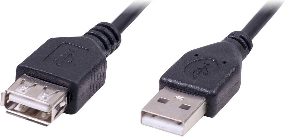 Кабель Ritmix RCC-063 USB - USB, 15119597, черный, 3 м