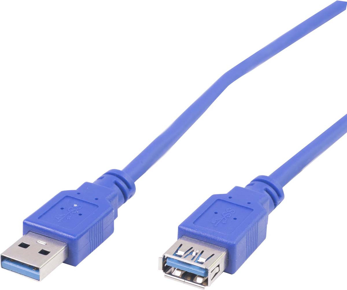 Кабель Ritmix RCC-162 USB - USB, 15119612, синий, 1,8 м