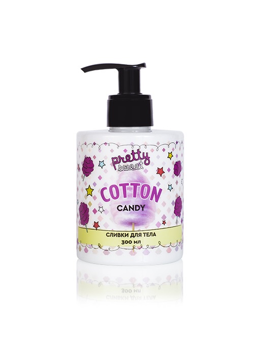 фото Сливки для тела Cotton Candy с ароматом сахарной ваты Pretty sweet
