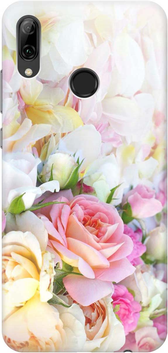 фото Чехол для сотового телефона GOSSO CASES для Huawei P Smart (2019) с принтом, 202993, белый