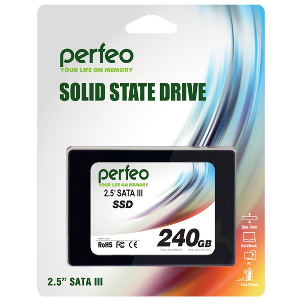 фото SSD диск Perfeo 240GB, PFSSD240GTLC