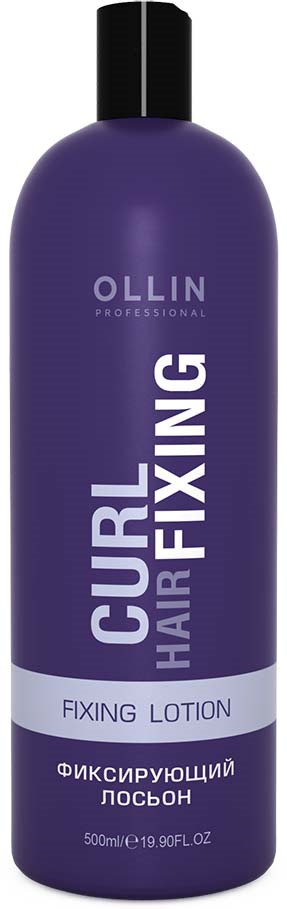 фото Ollin Фиксирующий лосьон Curl Hair Fixing Lotion 500 мл Ollin professional