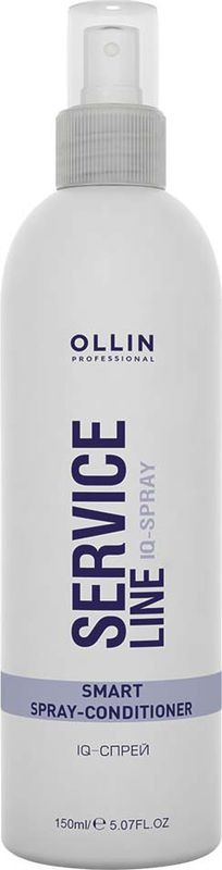 фото Ollin Спрей-кондиционер, выравнивающий структуру волос Service Line IQ-Spray 150 мл Ollin professional