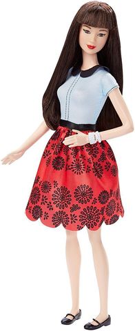 Кукла Mattel Барби "Модница" 19 (Красный рубин)