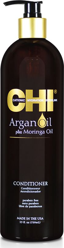 фото Кондиционер для волос CHI Argan Oil, с маслом арганы и маслом моринга, 739 мл