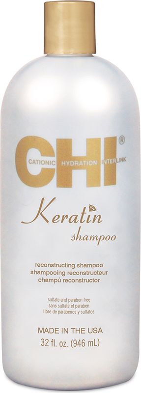 все цены на Шампунь для волос CHI Keratin, 946 мл онлайн
