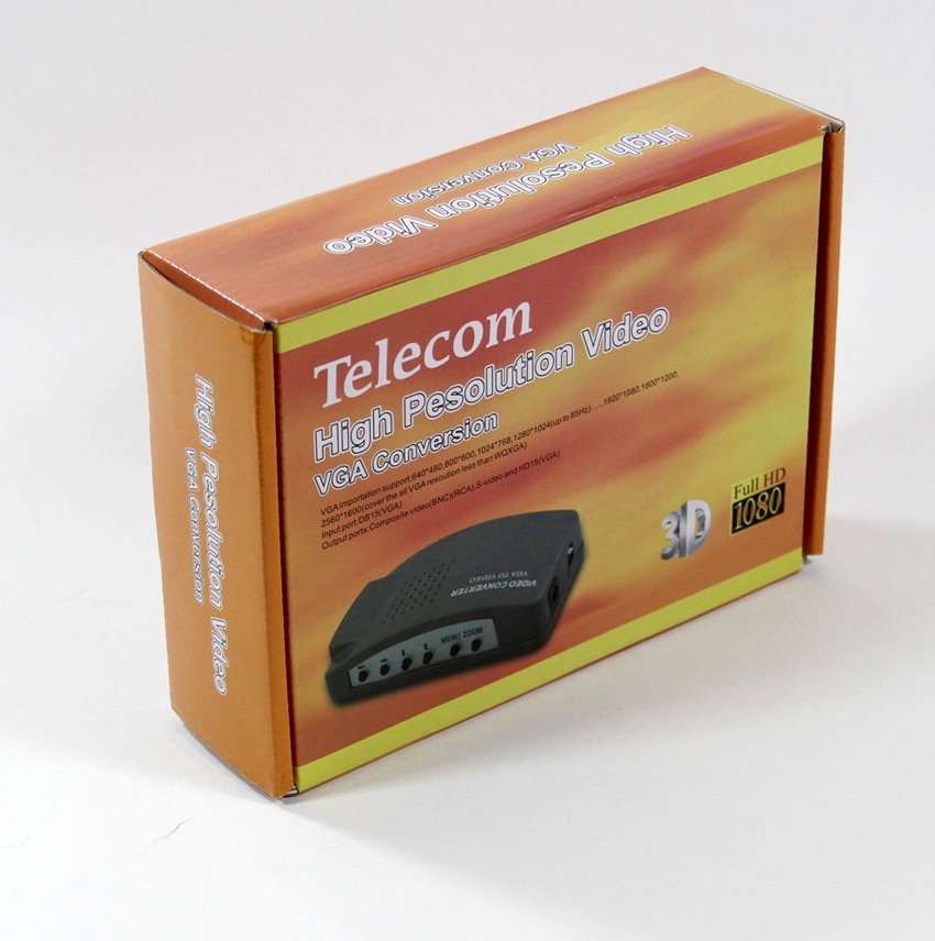 фото Разветвитель TELECOM VGA → AV, TTC4030