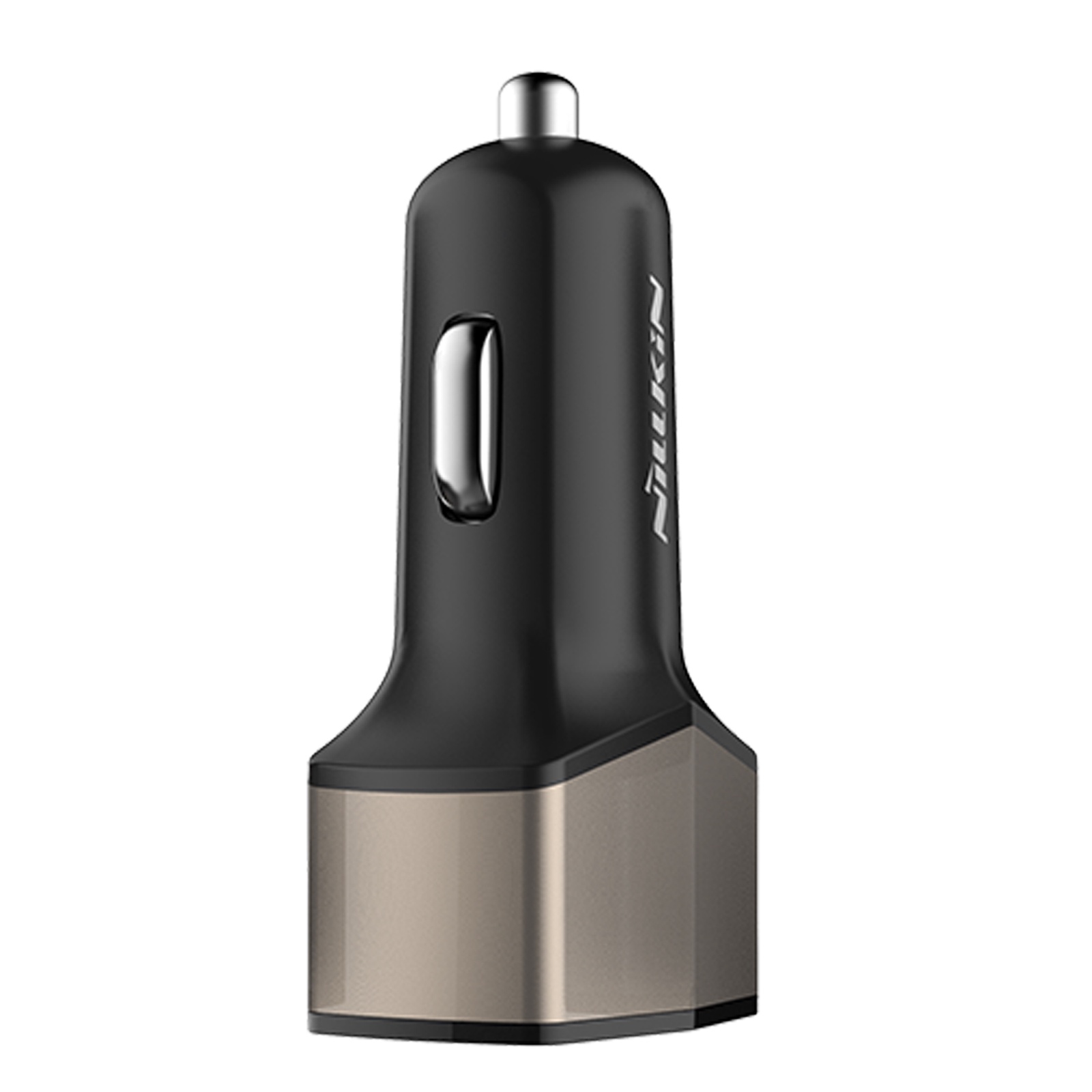 фото Автомобильное зарядное устройство Nillkin Celerity Car charger (3 USB), золотой