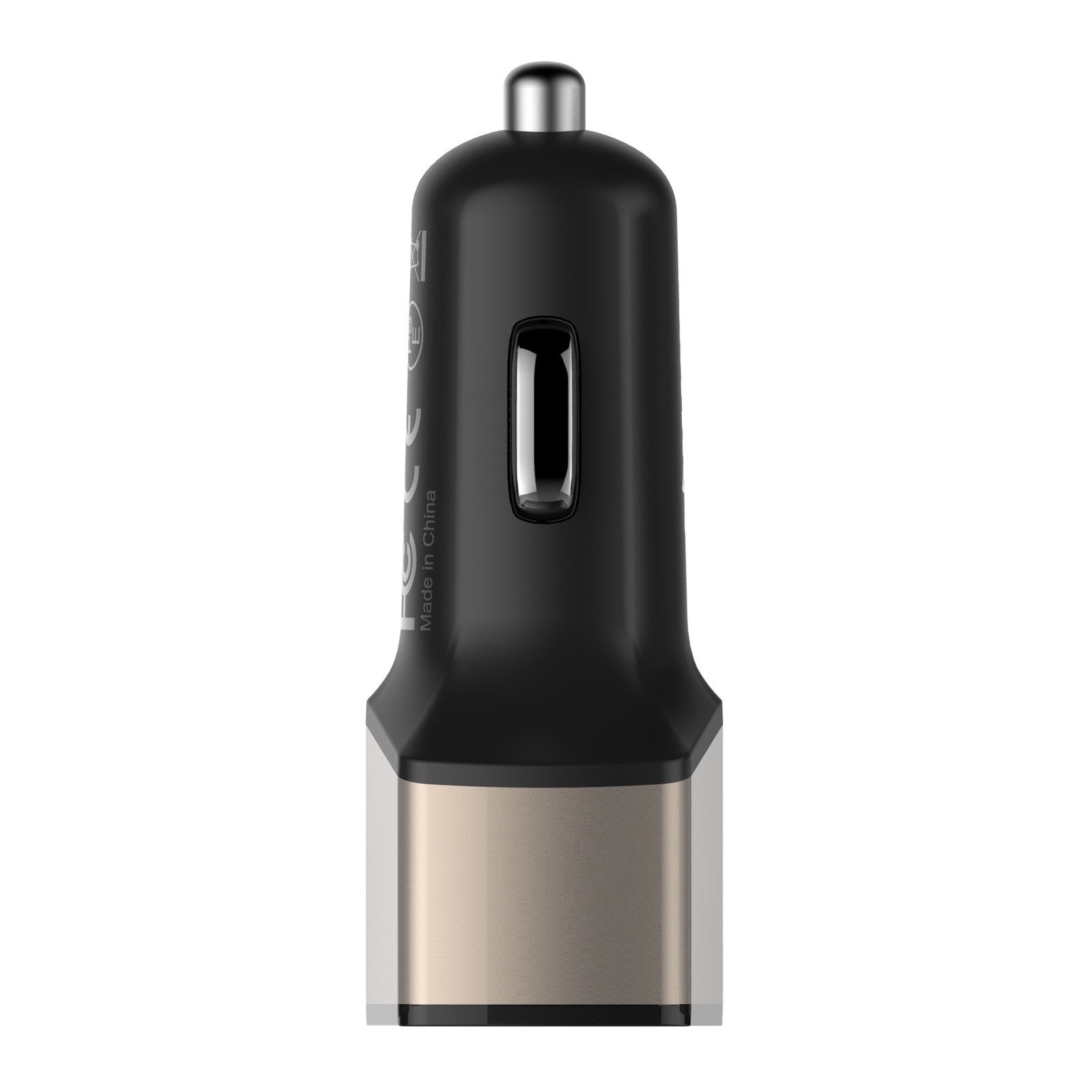 фото Автомобильное зарядное устройство Nillkin Celerity Car charger (3 USB), золотой