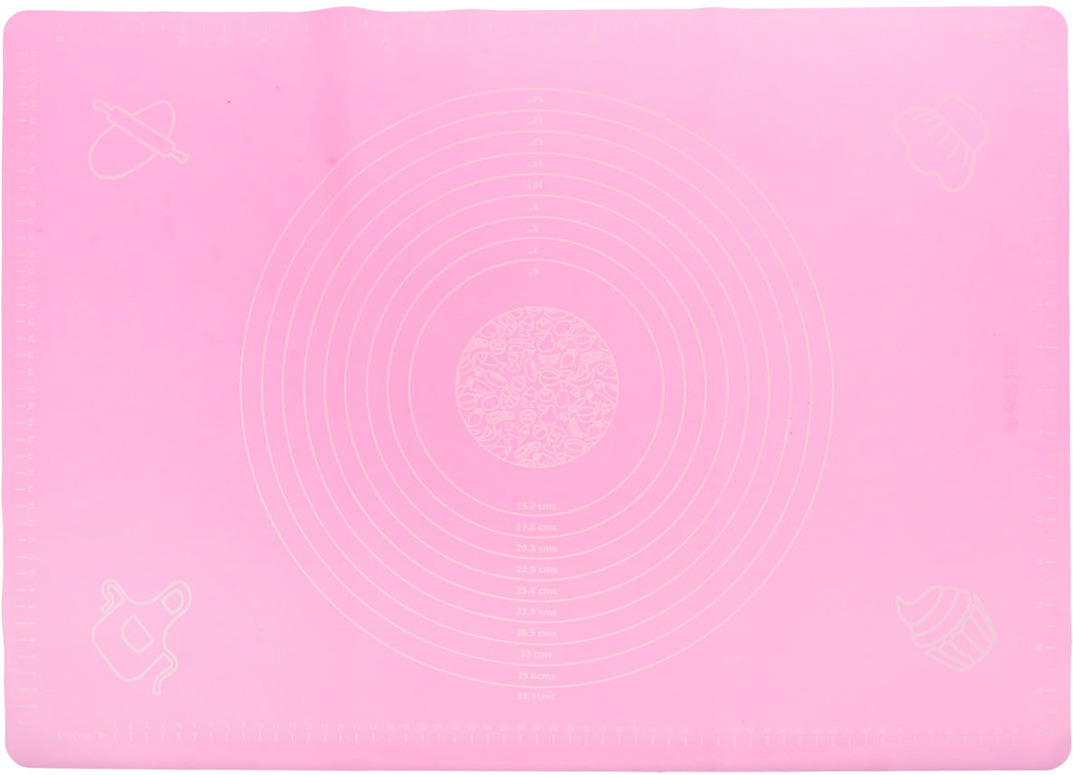 Коврик для теста Mayer & Boch, 88855, розовый, 45 х 65 см