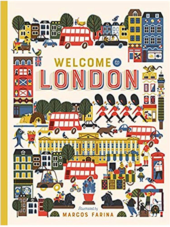фото Welcome to London Button books