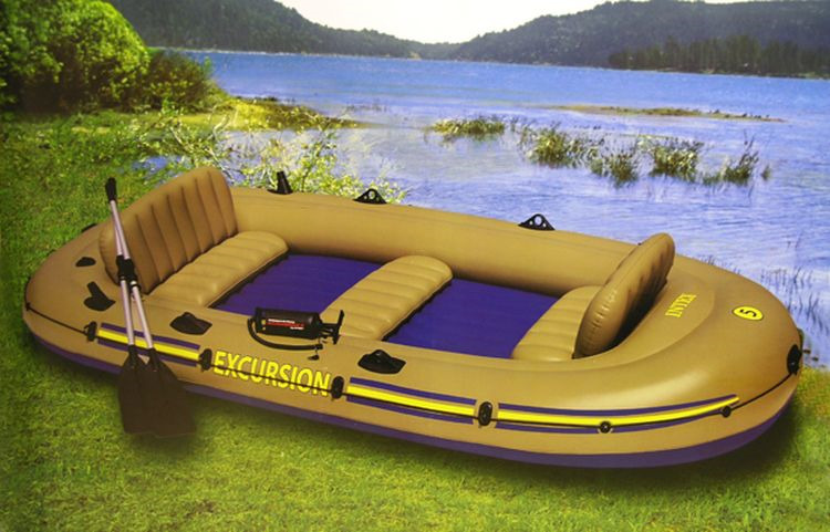 Лодка надувная Intex 