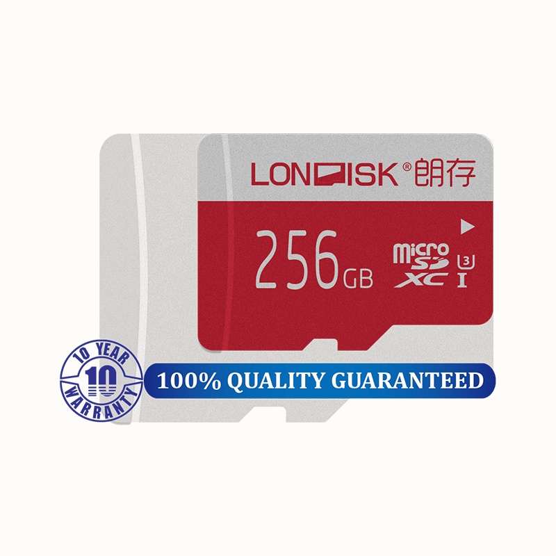 фото Карта памяти LONDISK EXTREME 256ГБ Class 10 U3 microSDHC UHS-I(без адаптер) ,1DGQ8G59XB