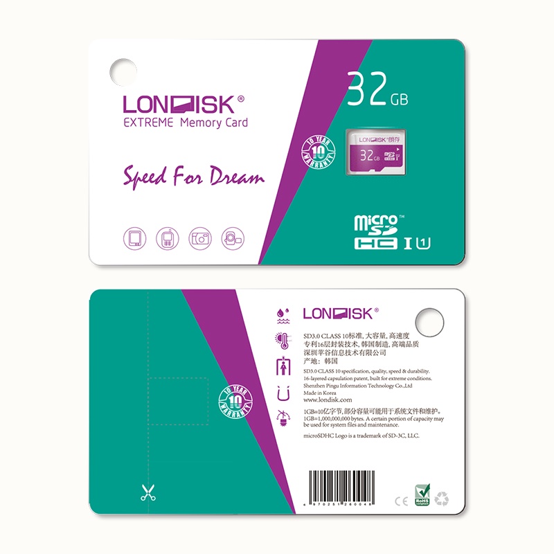 фото Карта памяти LONDISK EXTREME U1 32G