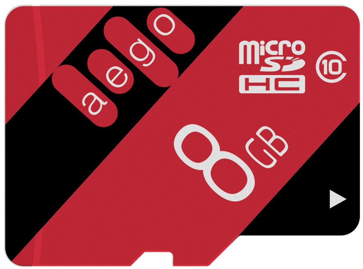 фото Карта памяти AEGO 8 GB U1 Class 10 microSDXC (без адаптер),1DGQ8HEC0B