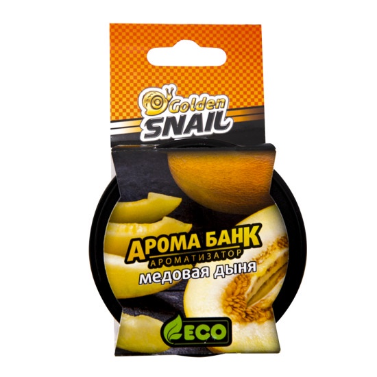 Автомобильный ароматизатор Golden Snail АРОМА БАНК ЭКО (Медовая Дыня)