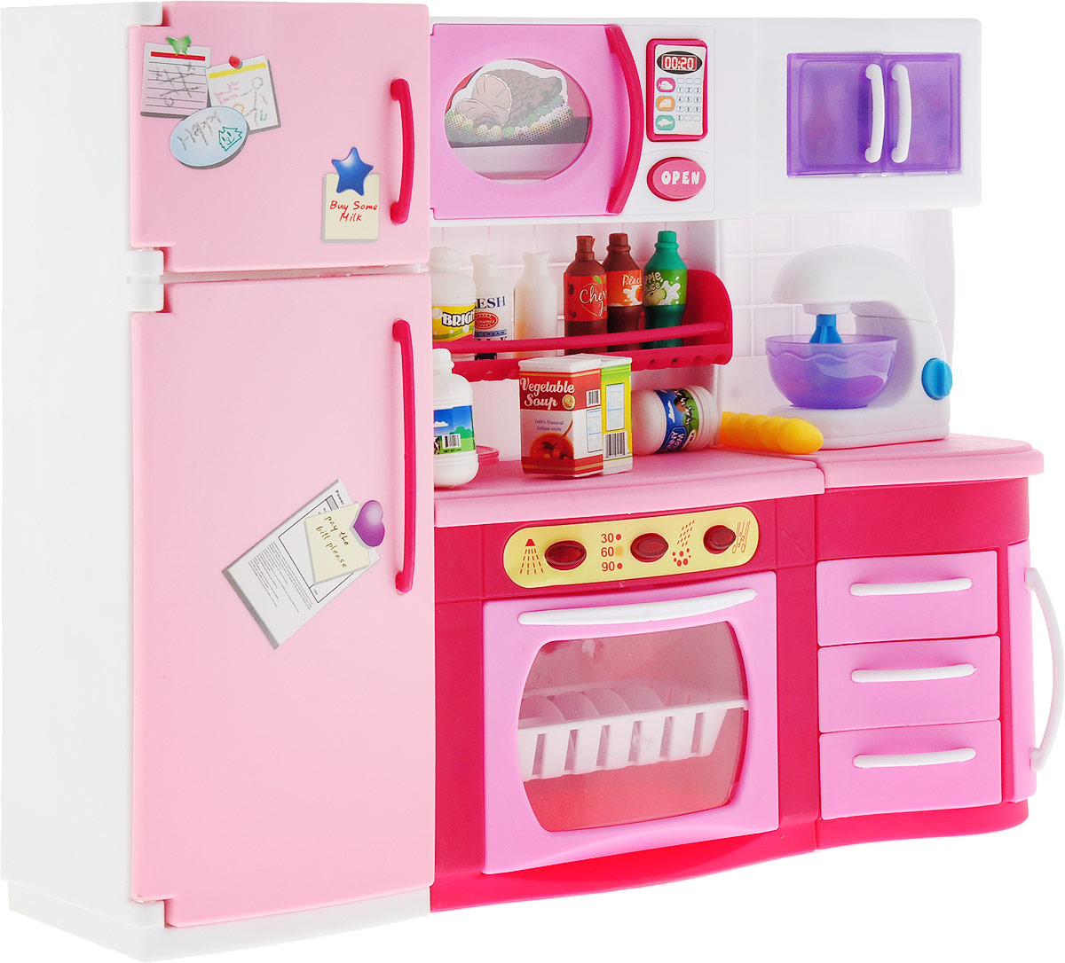 фото Мебель для кукол DollyToy "Мини-кухня", DOL0803-031