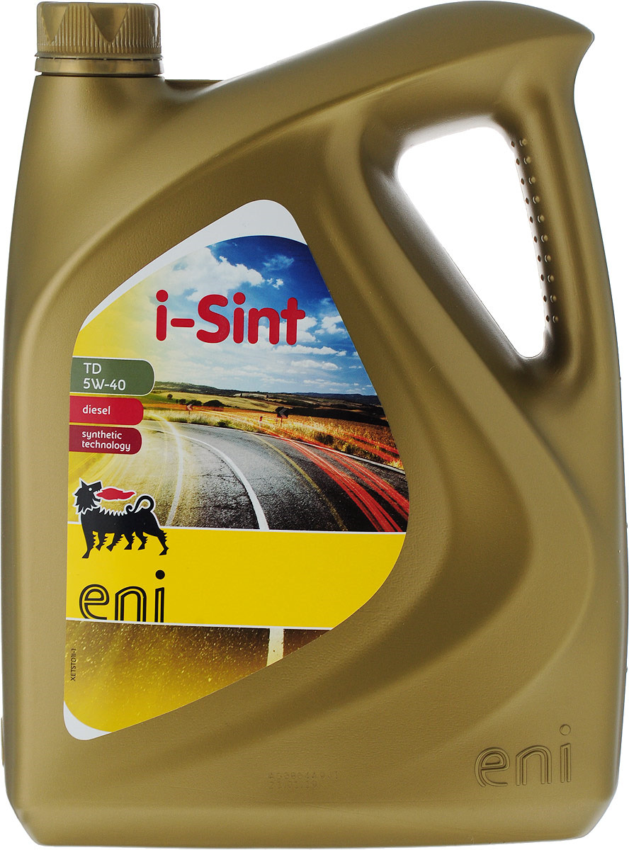 фото Моторное масло Eni i-Sint TD, синтетическое, 5W40, 4 л