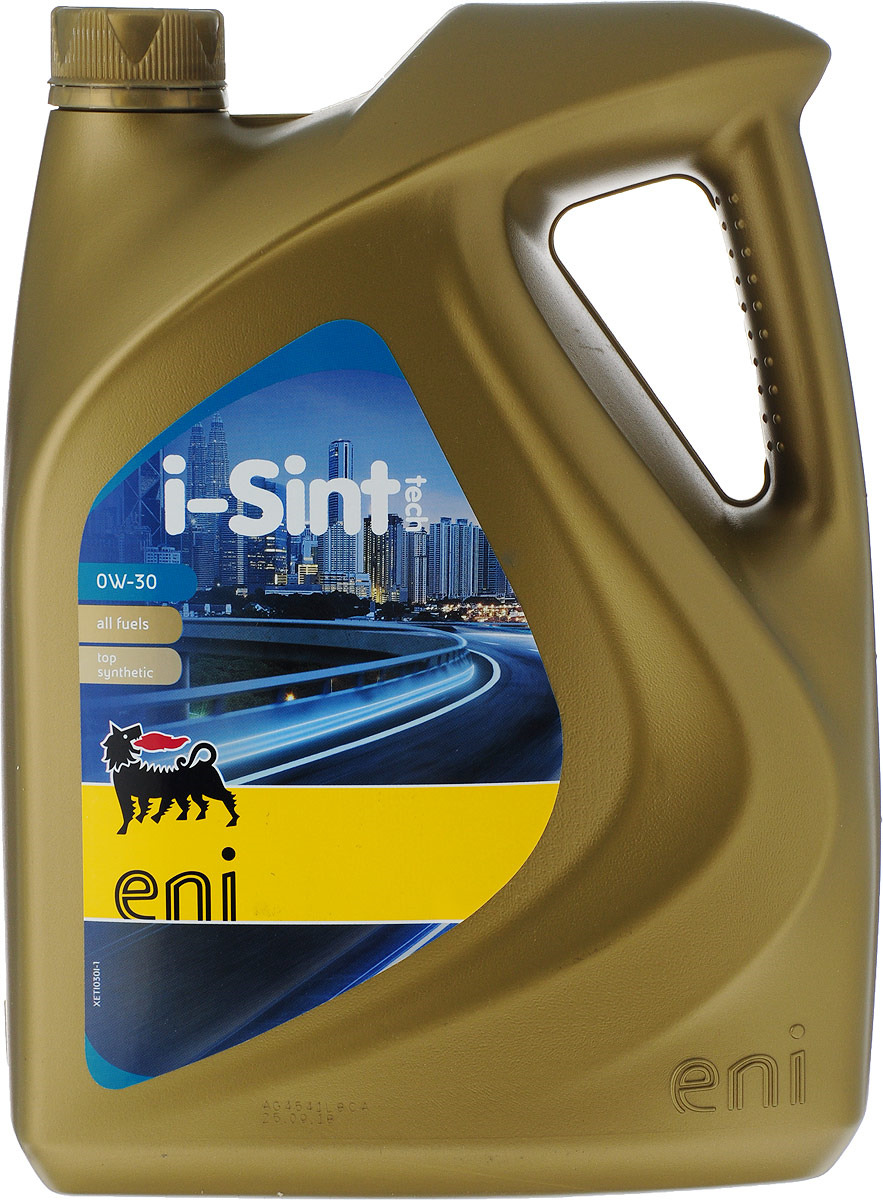Моторное масло Eni i-Sint Tech, синтетическое, 0W30, ACEA A5/B5, 5 л