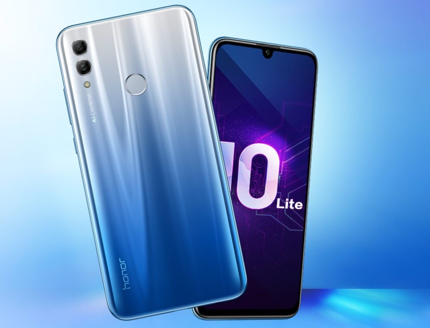 фото Смартфон Honor 10 Lite 3/32GB Sky Blue, 32 ГБ, голубой