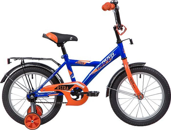 Велосипед Novatrack Astra, синий, 16"