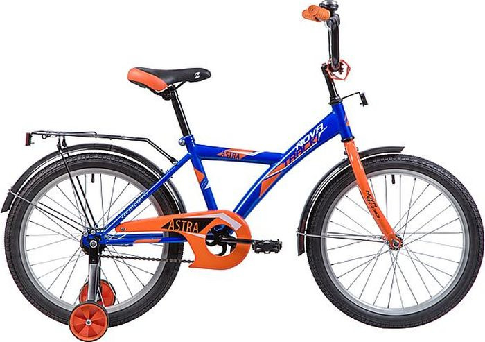 Велосипед Novatrack Astra, синий, 20"