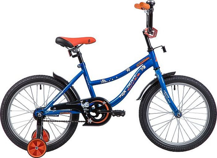 Велосипед Novatrack Neptune, синий, 18"