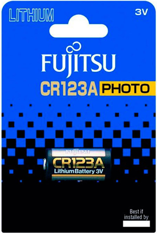 фото Батарейка литиевая Fujitsu Photo, 58788, тип CR123