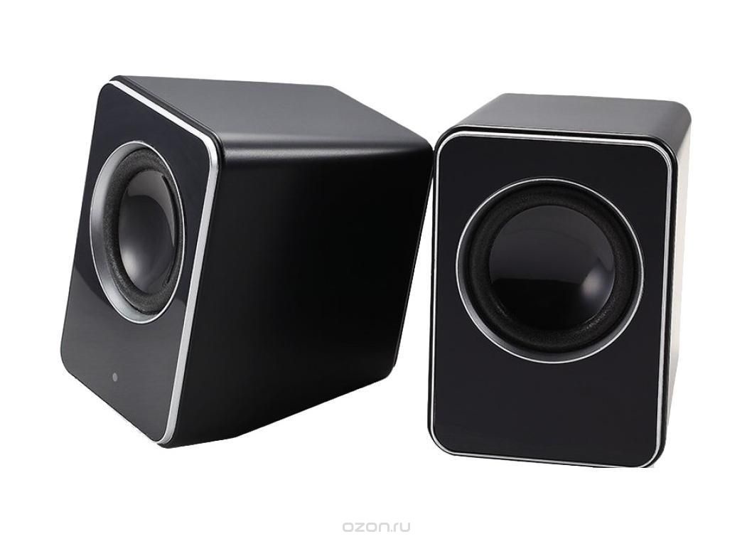 фото Колонки TopDevice TDS-80 (Stereo, 4W, Base enchance driver 90Hz-20kHz, USB, Black)(DRTDS80)