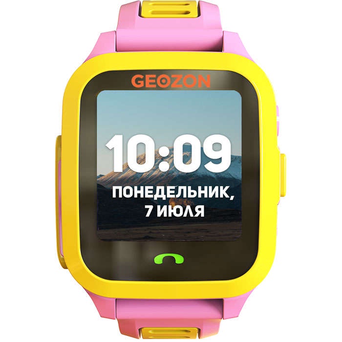 фото Умные часы для детей GEOZON ACTIVE, розовый