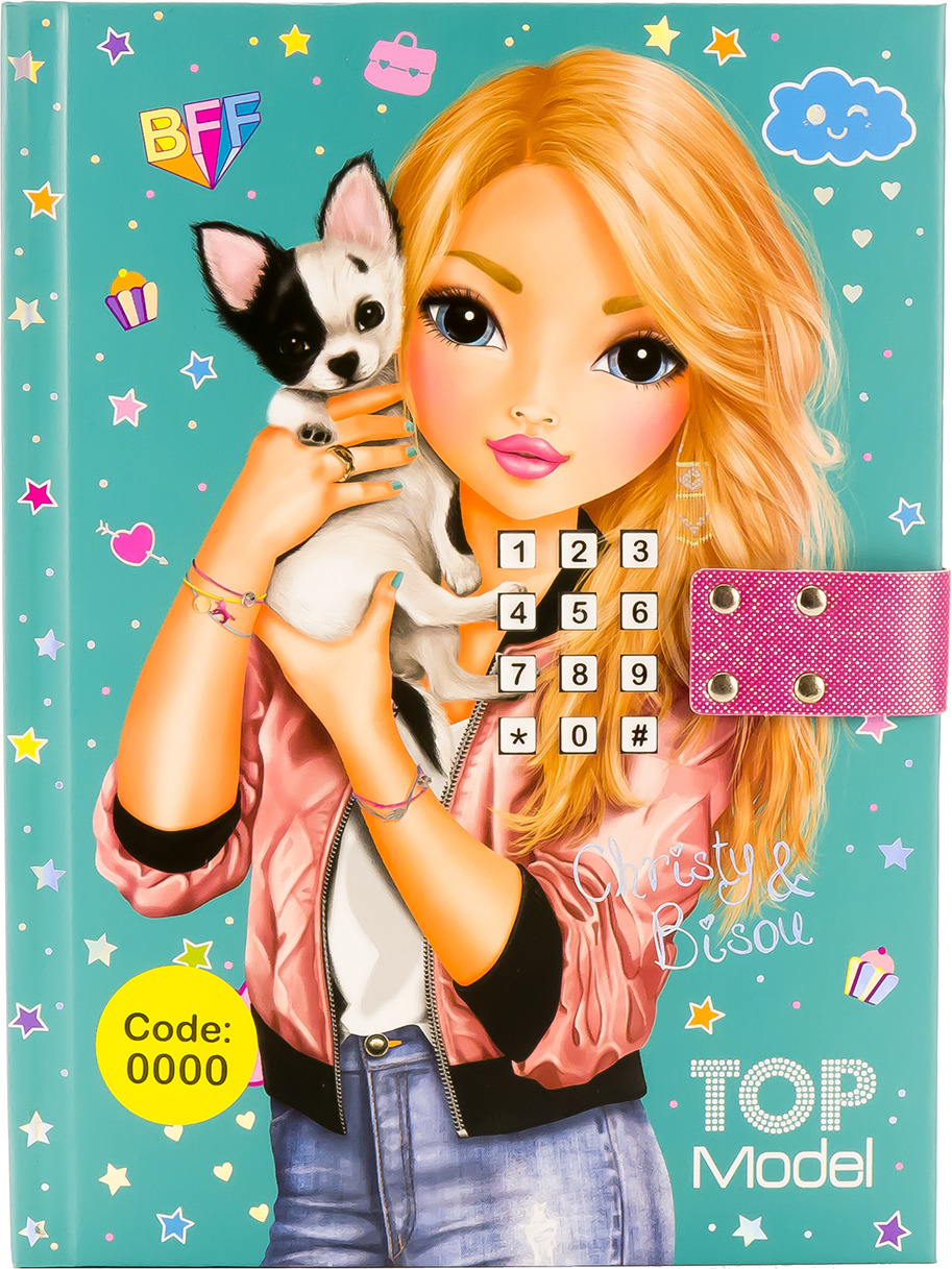 Top diary. Топ-модель журнал для девочек. Блокнот топ модель с кодовым замком. Дневник топ модель с кодом. Top diary.