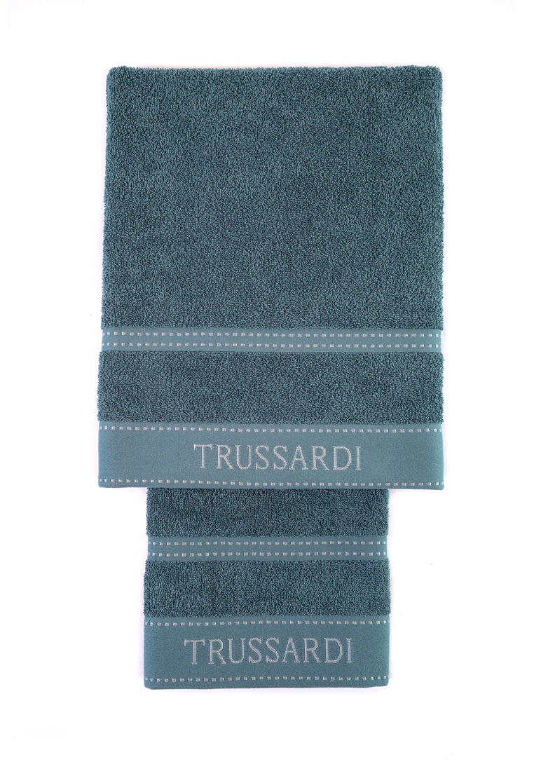 фото Набор банных полотенец Trussardi Golf, зеленый