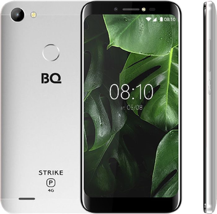 фото Смартфон BQ Strike Power 4G, 8 ГБ, серебристый Bq mobile