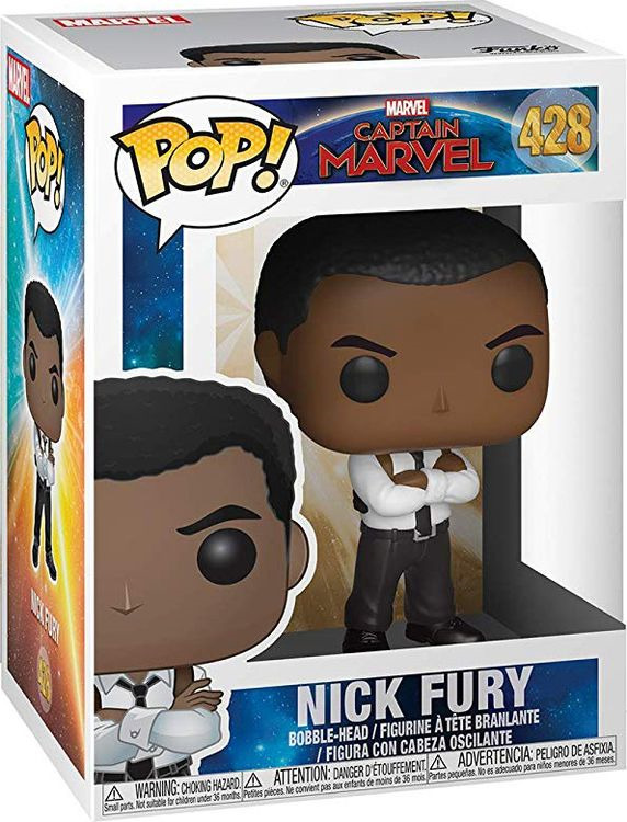 фото Фигурка Funko POP! Bobble Marvel Captain Marvel Nick Fury 36351