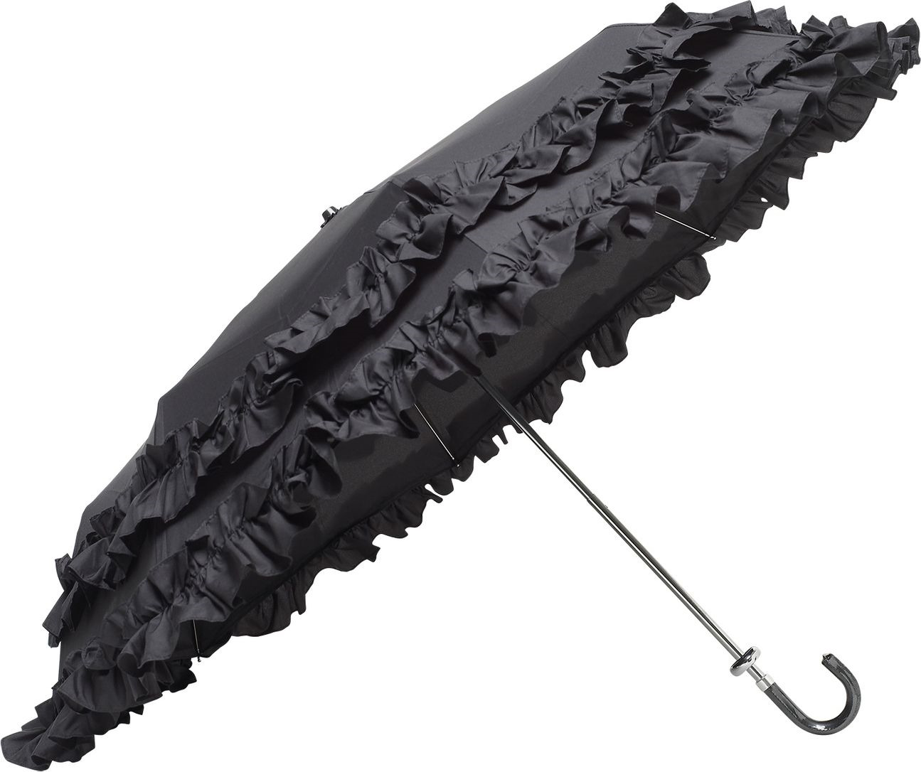 фото Складной зонт Molly Marais, цвет: черный