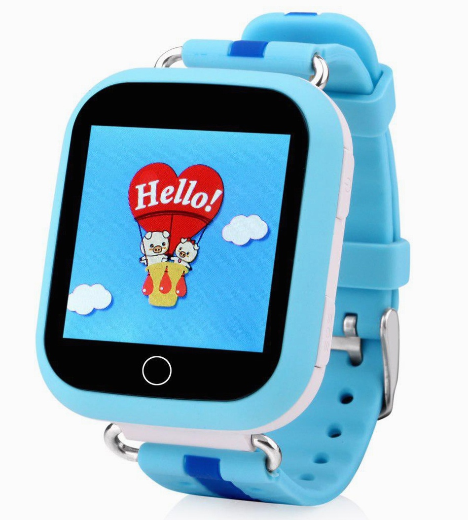 фото Умные часы для детей SBW Q90, голубой