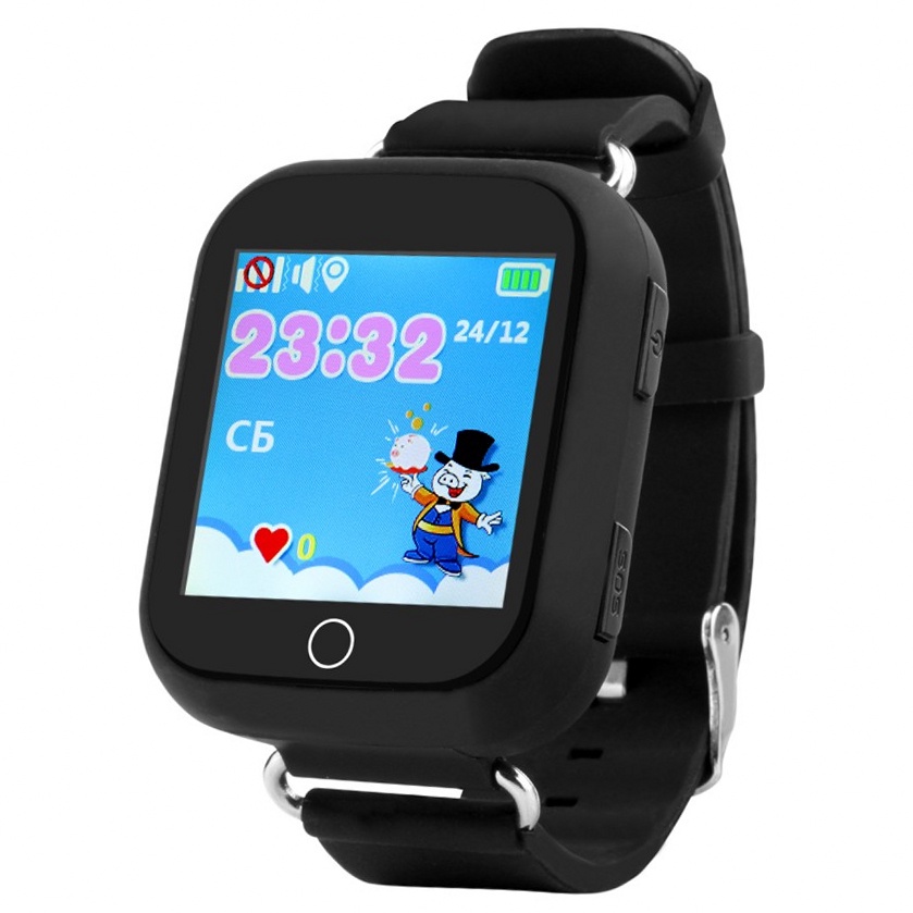 фото Умные часы для детей SBW Q90, черный