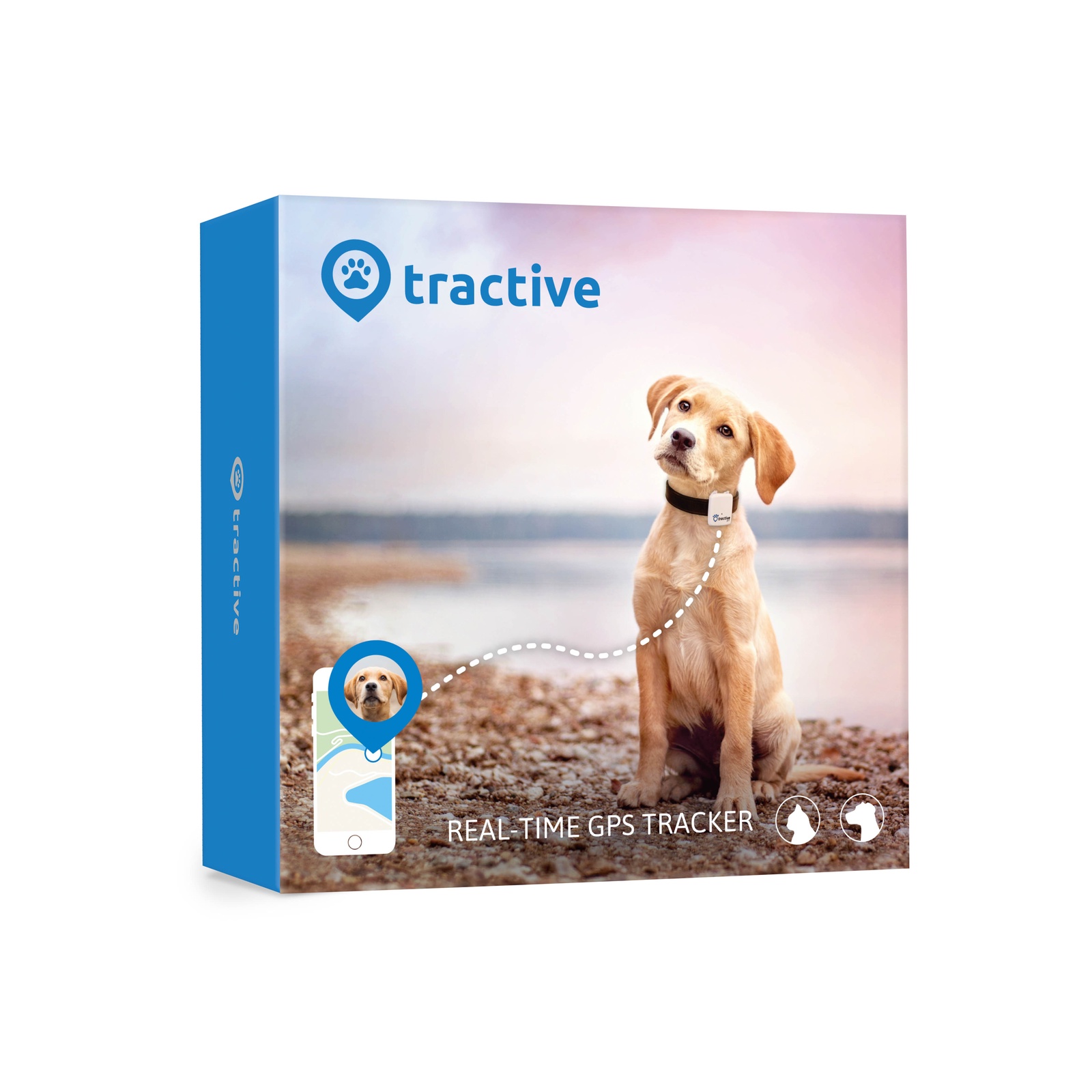 фото GPS-трекер Tractive Tractive. GPS трекер для животных, белый