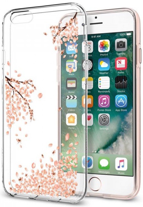 фото Чехол для сотового телефона SGP  Liquid Crystal (035CS21219) для iPhone 6/6s (Shine Blossom), прозрачный