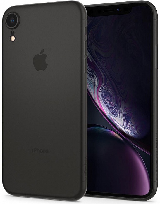 фото Чехол для сотового телефона SGP  Air Skin (064CS24870) для Apple iPhone XR , черный