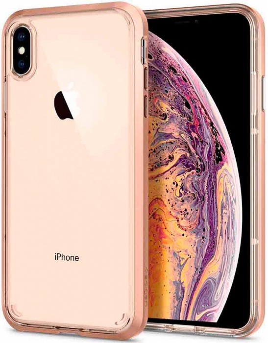 фото Чехол для сотового телефона SGP Neo Hybrid Crystal (065CS25354) для iPhone XS Max, розовый