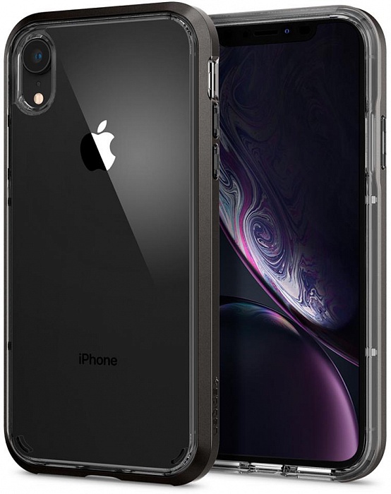 фото Чехол для сотового телефона SGP Neo Hybrid Crystal (064CS24884) для iPhone XR, серый